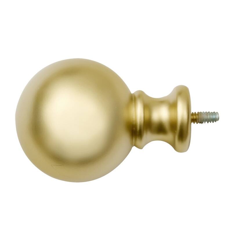 UTOPIA ALLEY 3/4 Inch Curtain Rod - Curtain Rods For Windows 48 to 86 Inch, Adjustable Drapery Rods