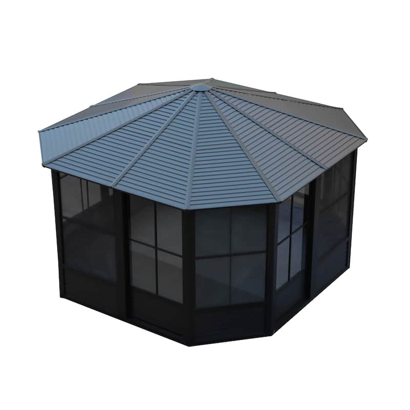 Florence - Solarium 12x12 Metal Roof