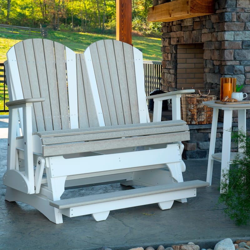 Poly Lumber Adirondack Balcony Glider