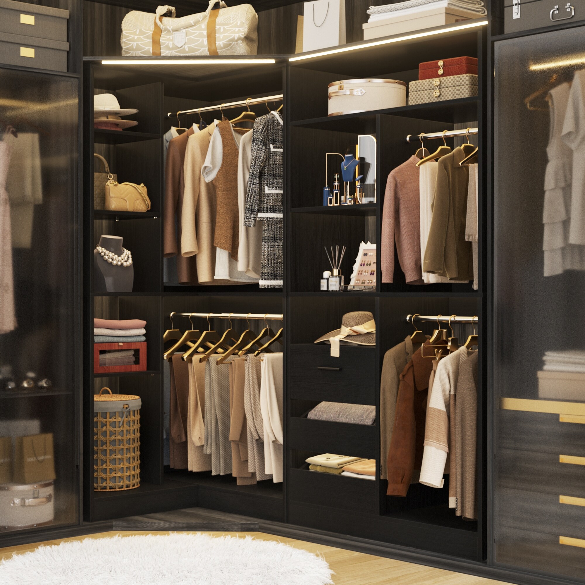 トップス draw drawers two way tops Costway 2-Drawer Stackable Storage Organizer, Engineered