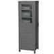 Option Dark Gray with Brushed Chrome Trim