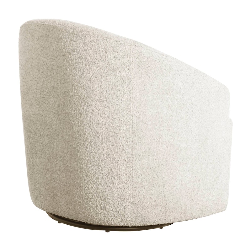 INK+IVY Bonn Upholstered 360 Degree Swivel Chair
