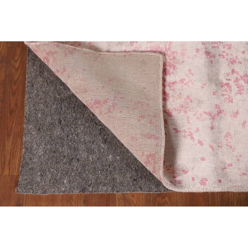 All-Over Abstract Modern Area Rug Handmade Wool Carpet - 6'6"x 9'9"