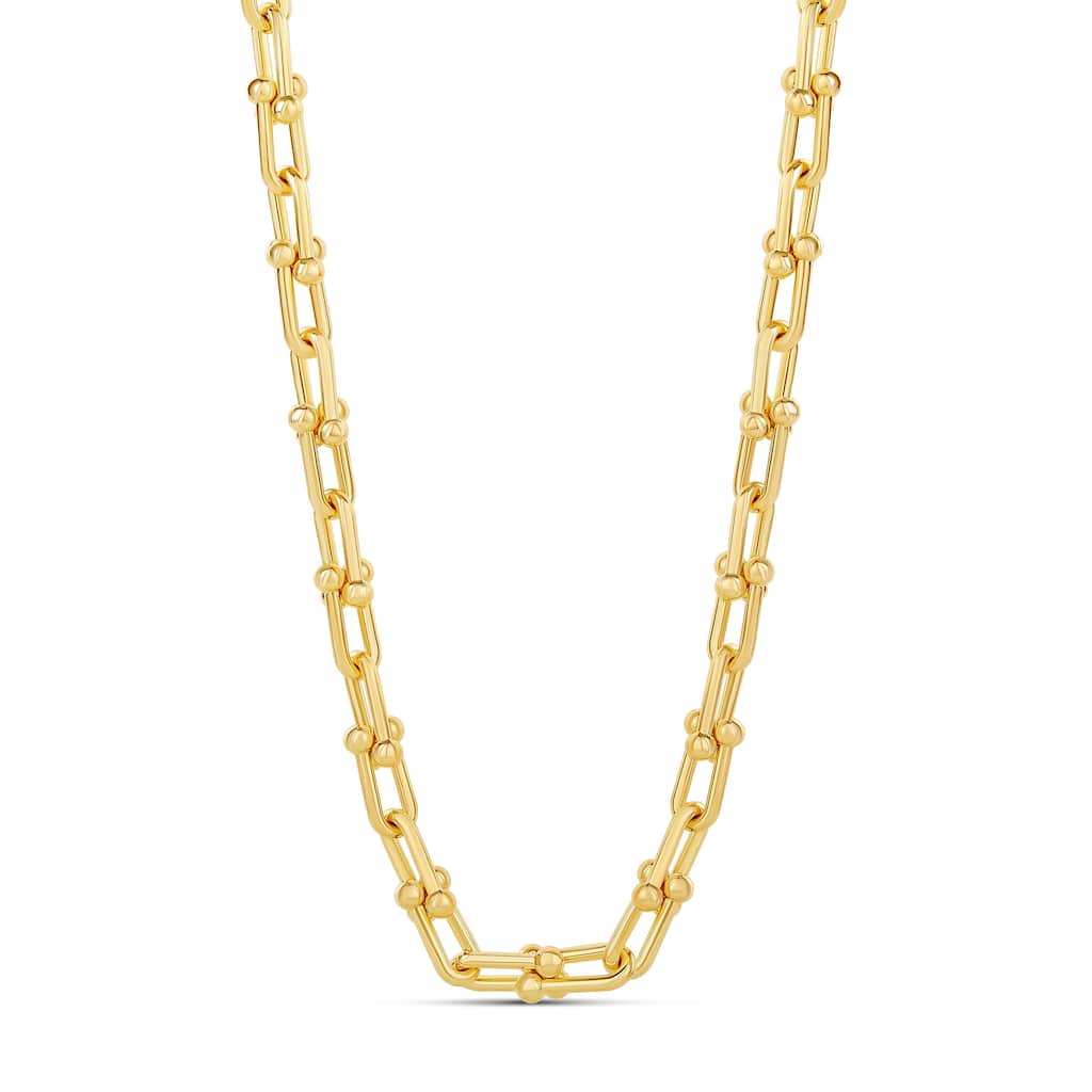 SHYMI Linked U Shape Chain Necklace