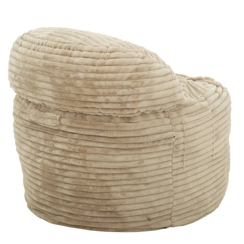 Sealy® Teddy 2-in-1 Foam Bean Bag Chair / Pillow