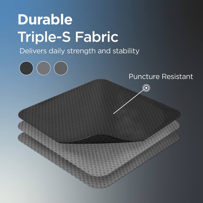 ALEKO Square Inflatable 6 prs Hot Tub Spa with Energy-saving Cover & Jets