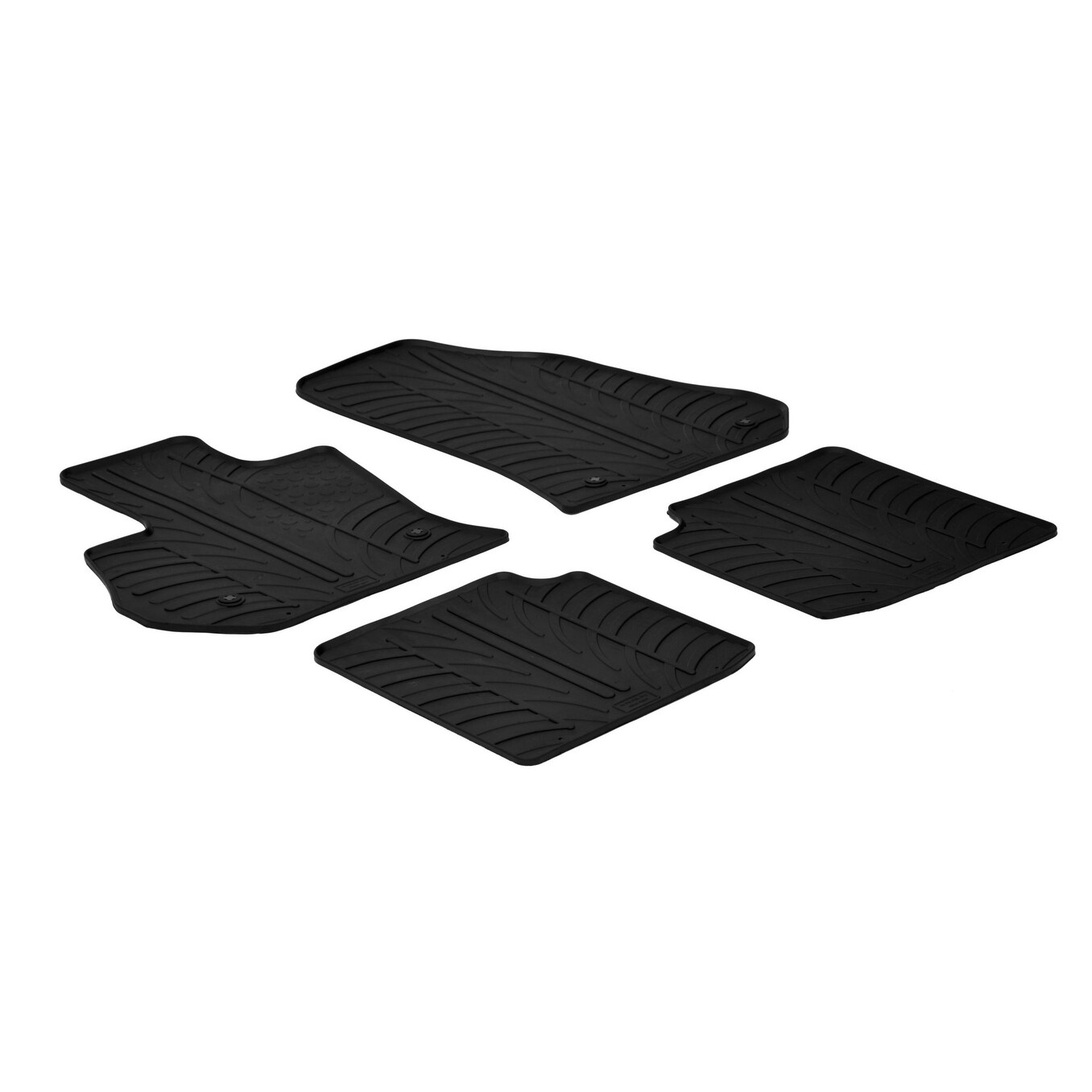 Gledring 2012 2015 Fiat 500l Custom Fit All Weather Heavy Duty Car Floor Mats Overstock 13655873