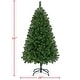 preview thumbnail 7 of 15, Yaheetech Pre-lit Spruce Artificial Hinged Holiday Christmas Pine Tree