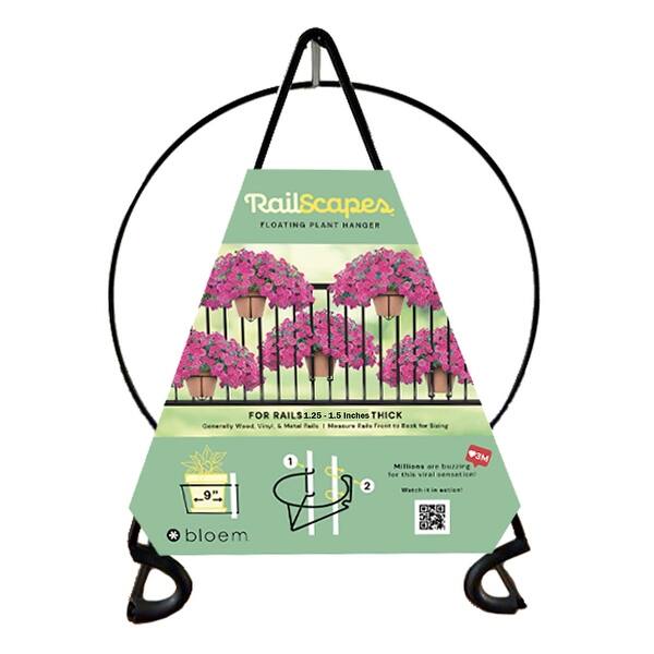 Bloem: RailScapes 1.25-1.5" Floating Railing Planter Holder