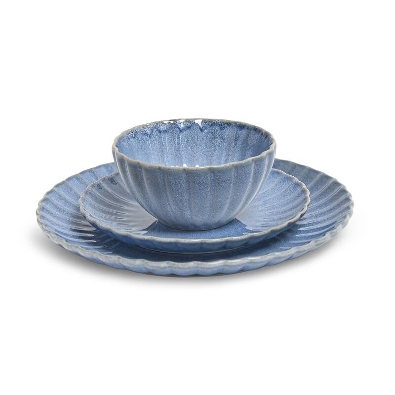 Frill Reactive 12 Pc Dinnerware Set