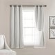 preview thumbnail 22 of 146, Lush Decor Grommet Sheer Panel Pair with Insulated Blackout Lining