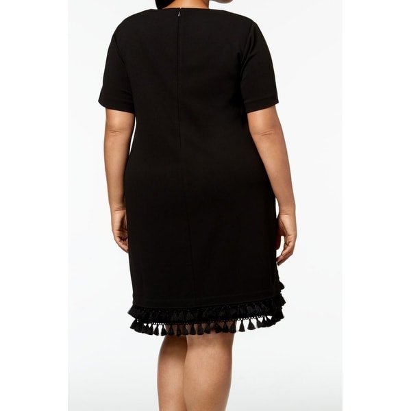 black dress 16w