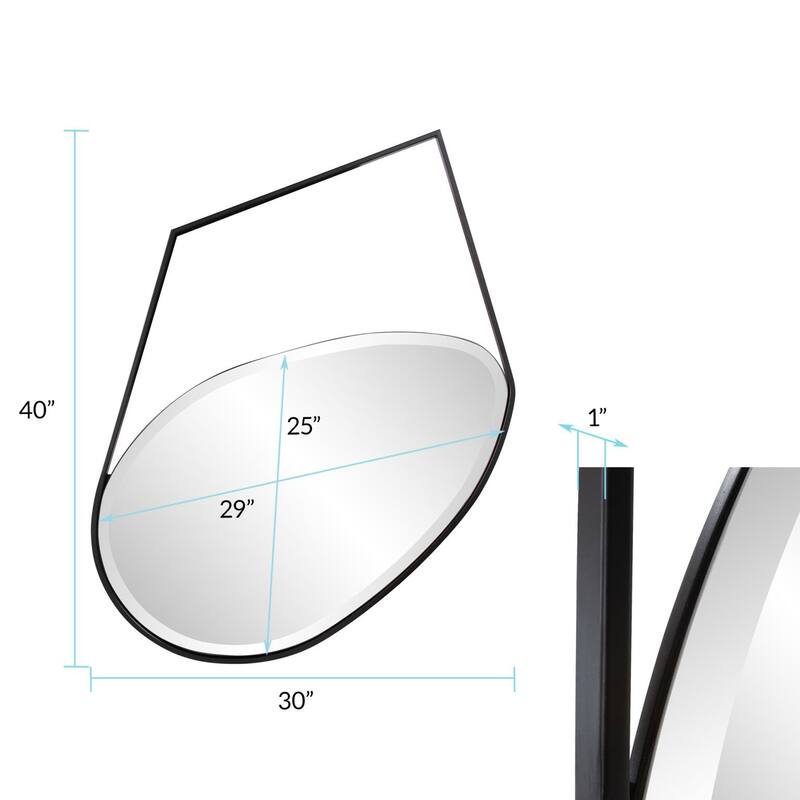 Hayes Asymmetrical Mirror #2 - 43 x 33 x 4