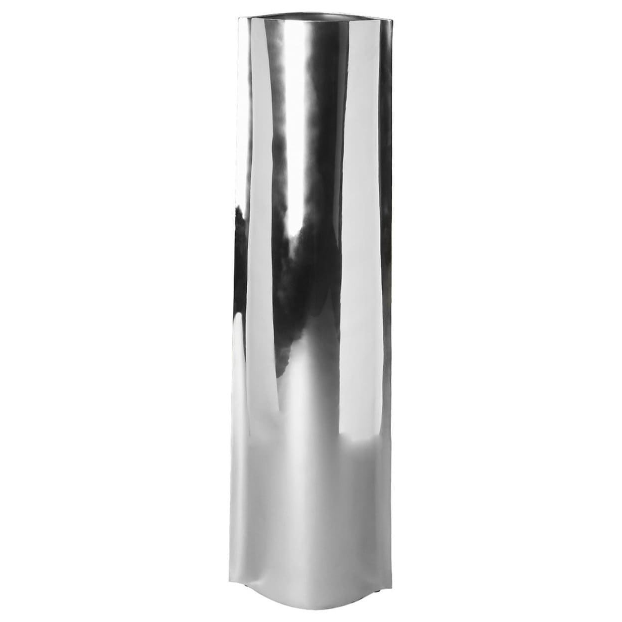 DAANIS Modern Tall Silver Floor Vase