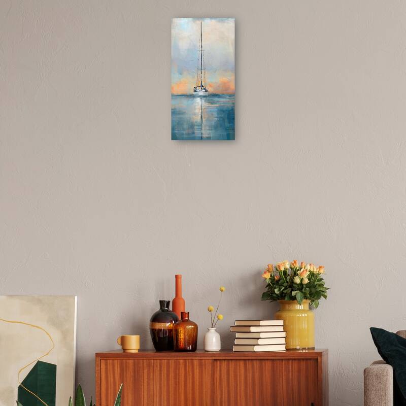 Twilight Reflection By Studio Arts Canvas Art Print