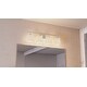 preview thumbnail 7 of 6, Brenthouse 4-Light Brushed Nickel Bath Light