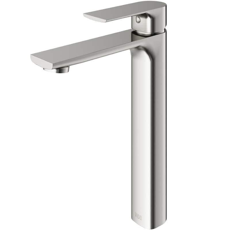 VIGO Norfolk 11" H Single Handle Single Hole Bathroom Vessel Faucet