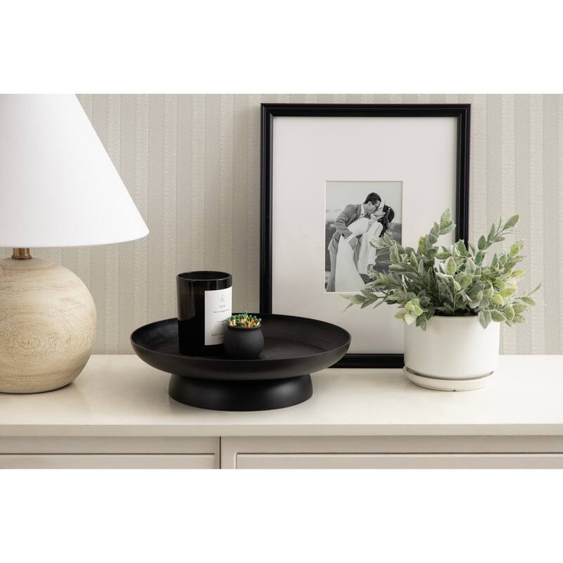 Kate and Laurel Stovring Round Lazy Susan Tray
