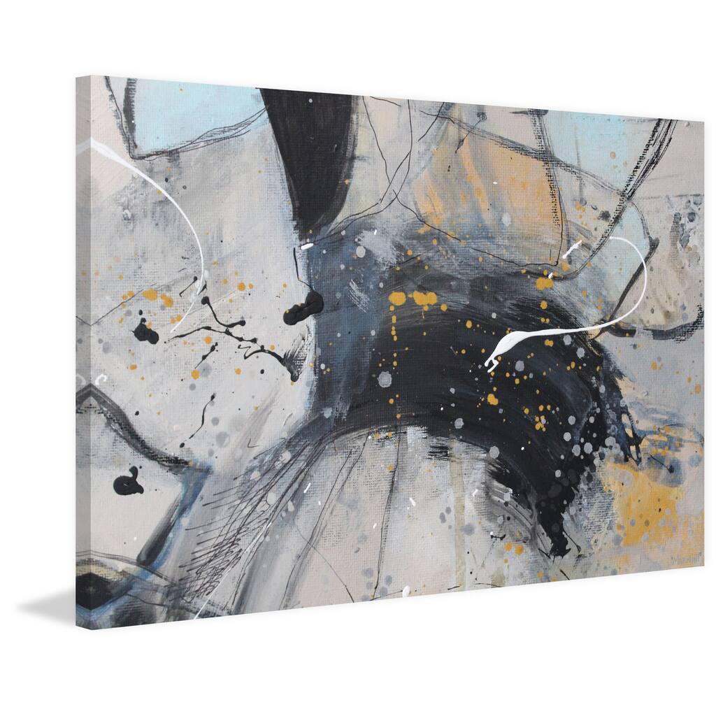 Speak in Silence Print on Wrapped Canvas