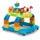 preview thumbnail 5 of 17, Delta Children Lil' Play Station 4-in-1 Activity Walker Blue