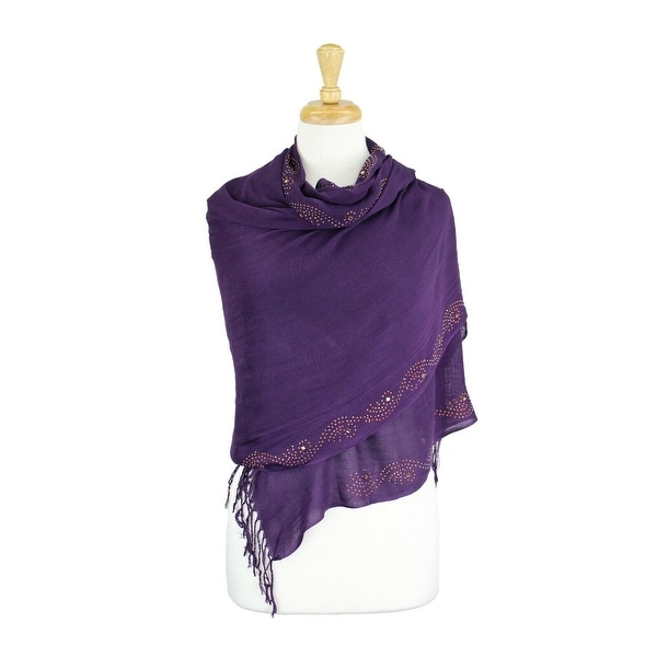purple shawls for dresses