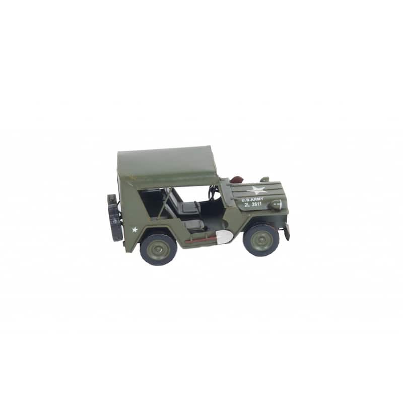 c1940 Willys Quad Overland Jeep Sculpture