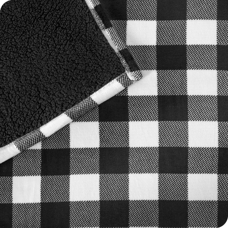 Bare Home Sherpa Fleece Blanket - Reversible Plush Bed Blanket