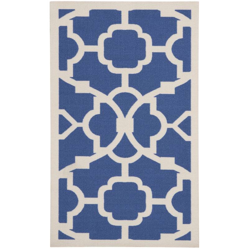 Porch & Den Eckford Modern Moroccan Lattice Indoor Outdoor Area Rug