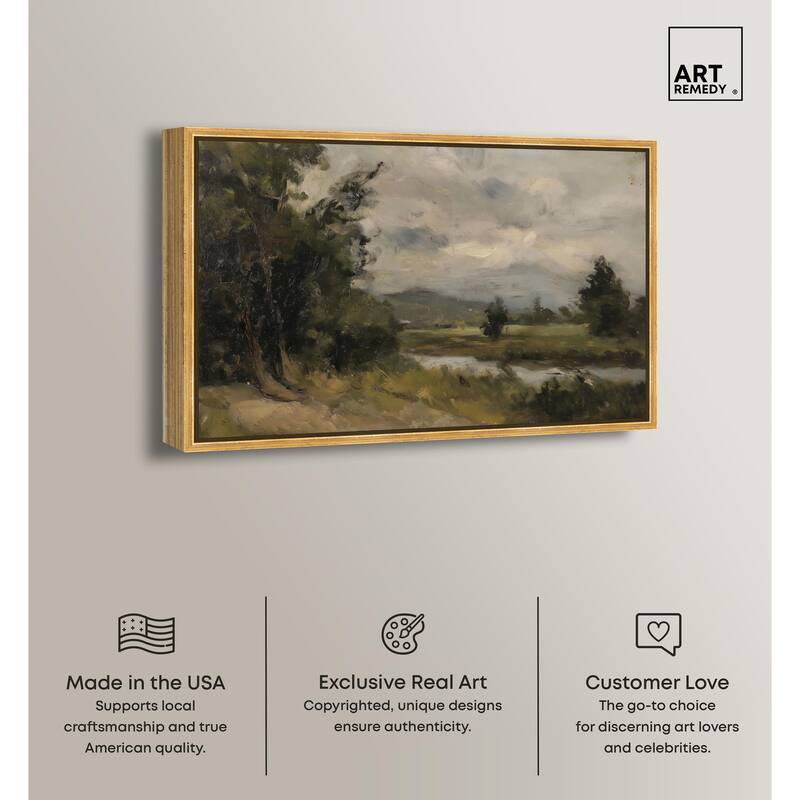 River's Path Canvas by Art Remedy