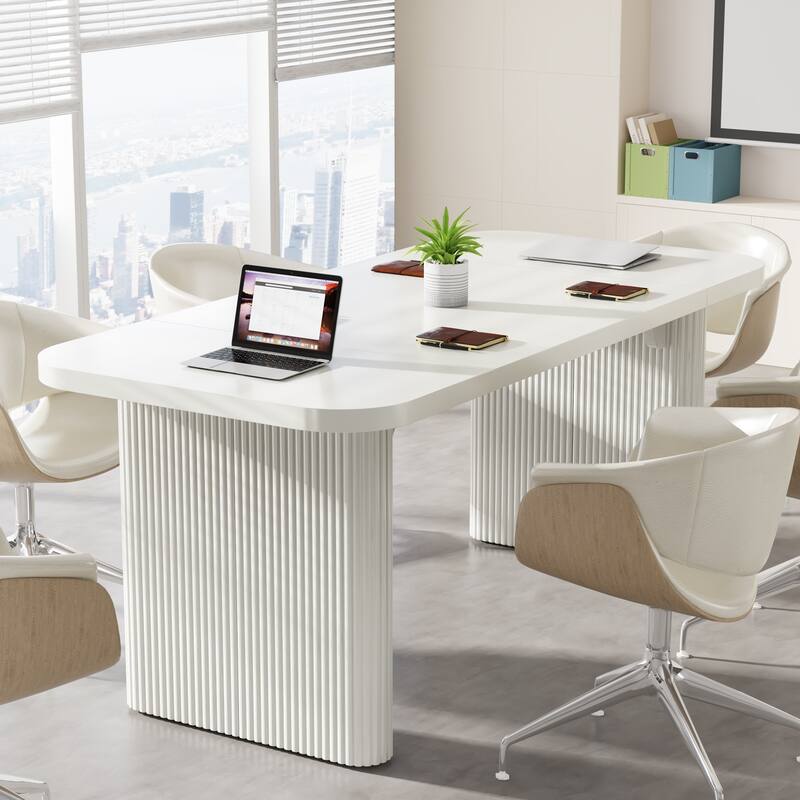 62.99'' W Modern Executive Desk Simple Computer Desk with Engineered Wood Top and Legs