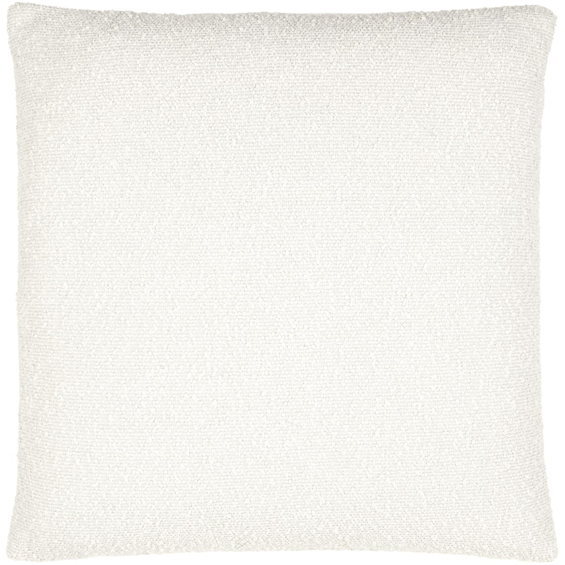 Livabliss Olinda Modern Accent Pillow - White - 18 x 18