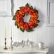 20" Autumn Hydrangea Artificial Wreath