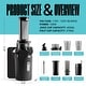 preview thumbnail 40 of 53, Ventray Essential Ginnie Juicer, Compact & Slow, Nutrient Dense