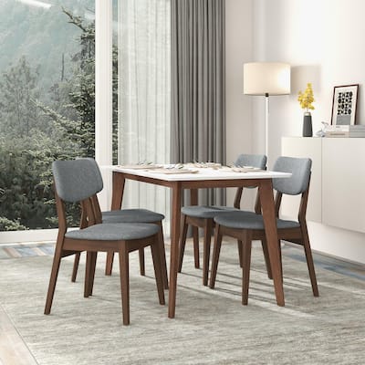 Solid Back Side Chair (Set Of 2)