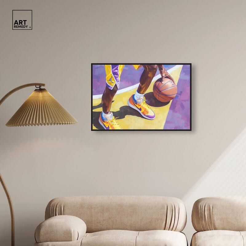 Legend Court Canvas by Art Remedy