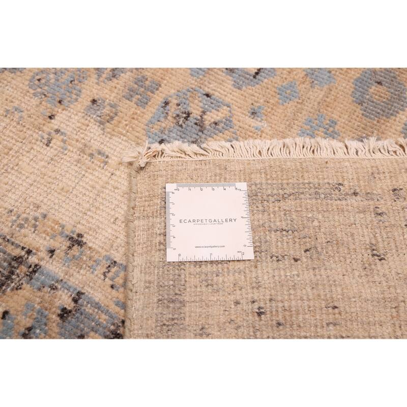 ECARPETGALLERY Hand-knotted Jules Serapi Beige Wool Rug - 8'2 x 9'9