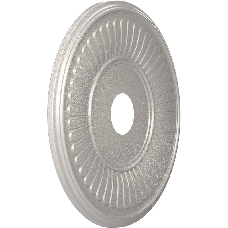 3 1/2" Inside Diameter - Berkshire Thermoformed PVC Ceiling Medallion