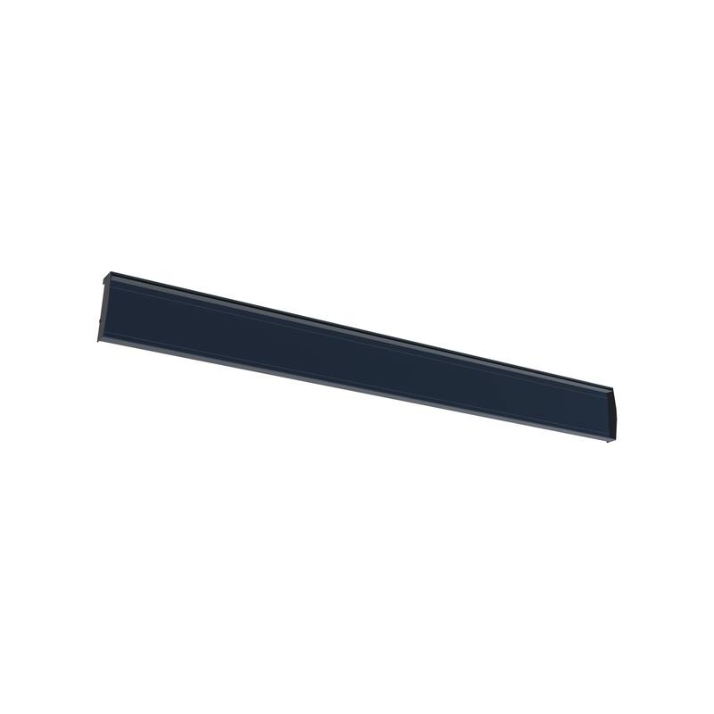 Nancy 3 ft. Gray/Clear Door and Window Fixed Awning with Siding Connector Kit