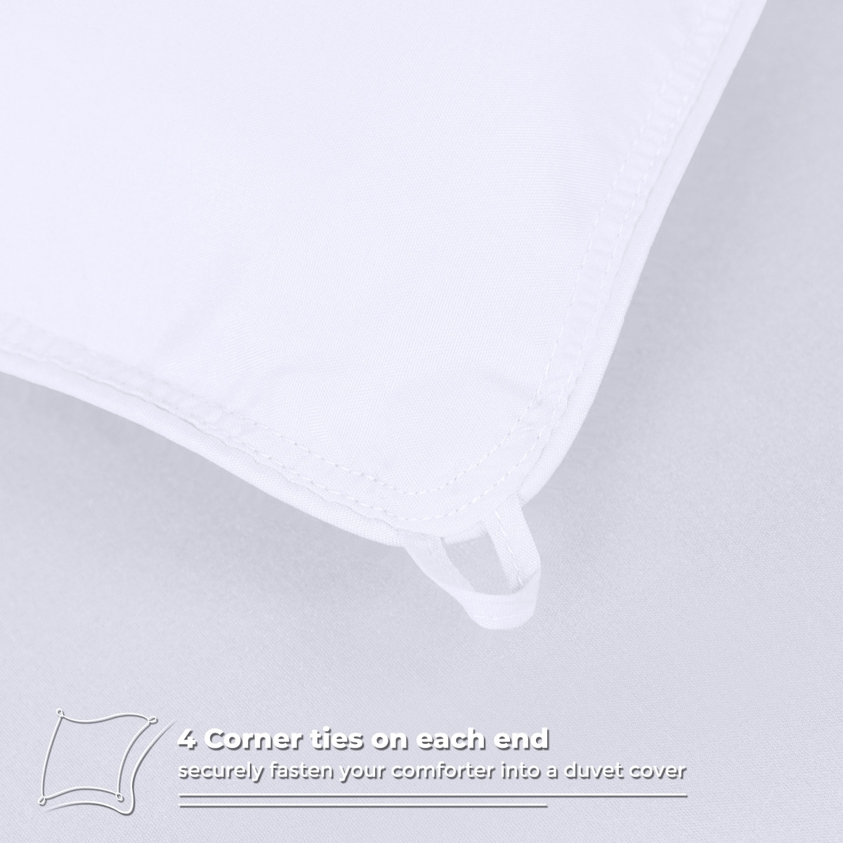 Superior Brushed Microfiber Down Alternative Reversible - Picture 14 of 40