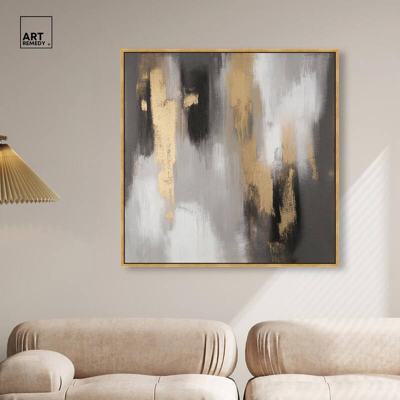 Gleaming Abyss I Canvas by Art Remedy