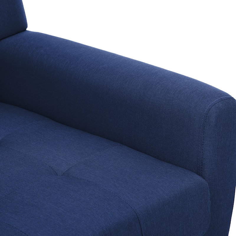 Tufted Arm Chair Upholstered Lounge Chair(Set of 2)
