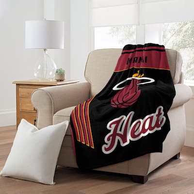 NBA Miami Heat 46" x 60" Microfiber Throw Blanket