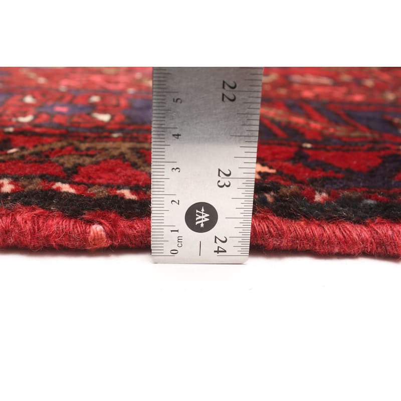 ECARPETGALLERY Hand-knotted Anadol Red Wool Rug - 4'9 x 7'6