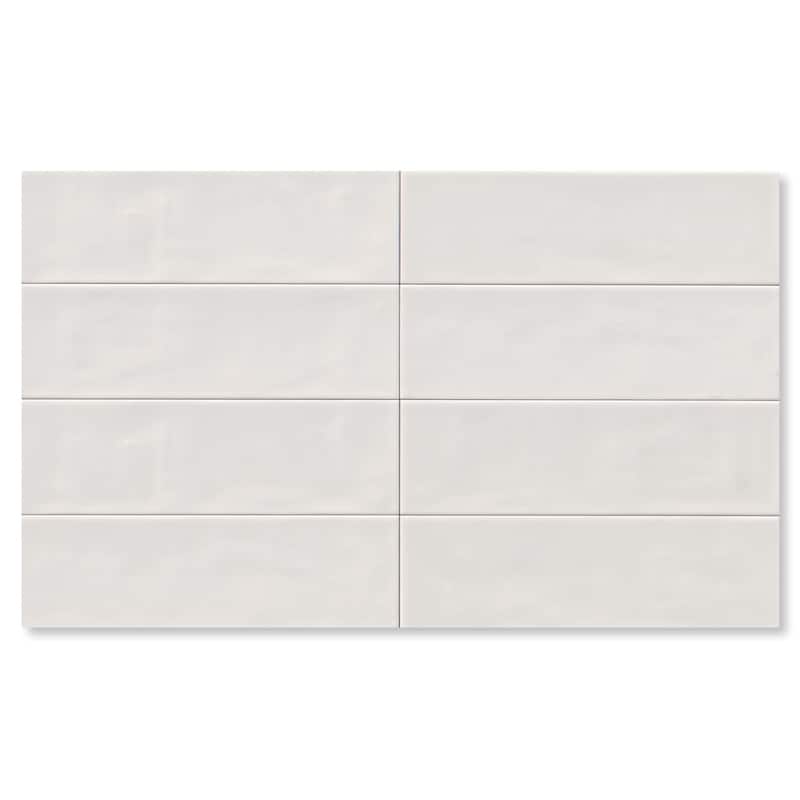 Cruz Bay Studio BE3 Bedouin - 4" x 12" Brick Wall Tile - Glossy Visual
