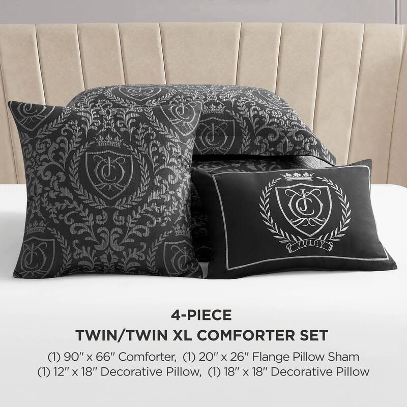 Juicy Couture Dovona 5-Piece Queen Comforter Set
