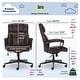 preview thumbnail 18 of 86, Serta Hannah Office Chair with Headrest Pillow, Adjustable Ergonomic Desk Chair with Lumbar Support