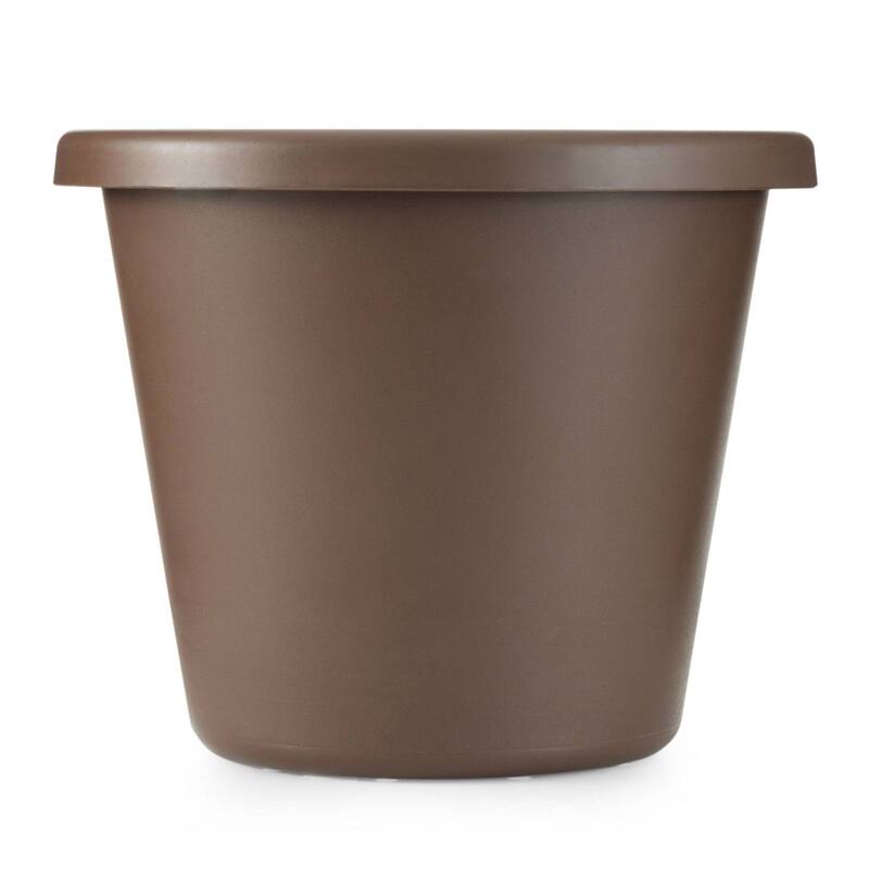 The HC Companies 14 Inch Indoor or Outdoor Classic Flower Pot Planter (12 Pack) - 1.18