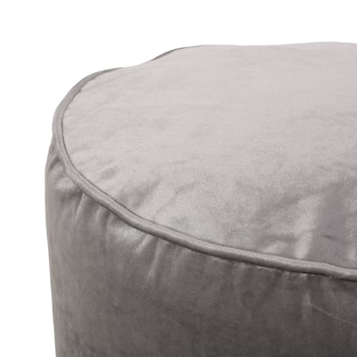 Shimon Cylinder Pouf,Comfortable choice, multiple functions, classic design, and cozy corners Blush