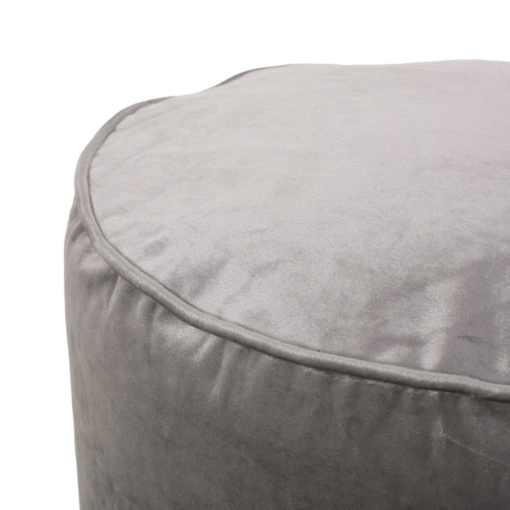 Shimon Cylinder Pouf,Comfortable choice, multiple functions, classic design, and cozy corners Blush