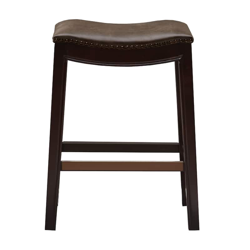 Madison Park Nomad Saddle Counter Stool